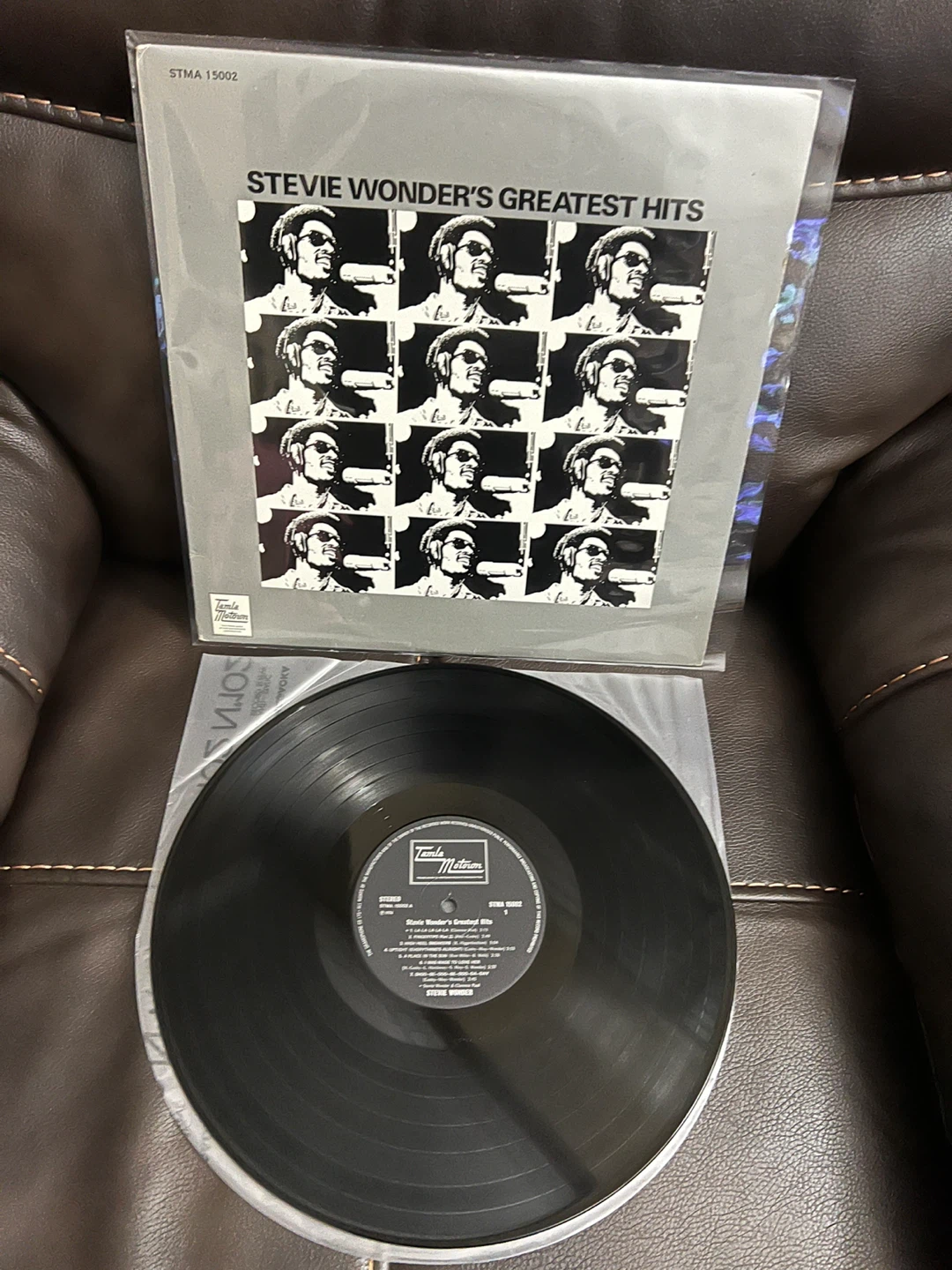 Stevie Wonder's Greatest Hits Vinyl Record (Hong Kong Pressing)
