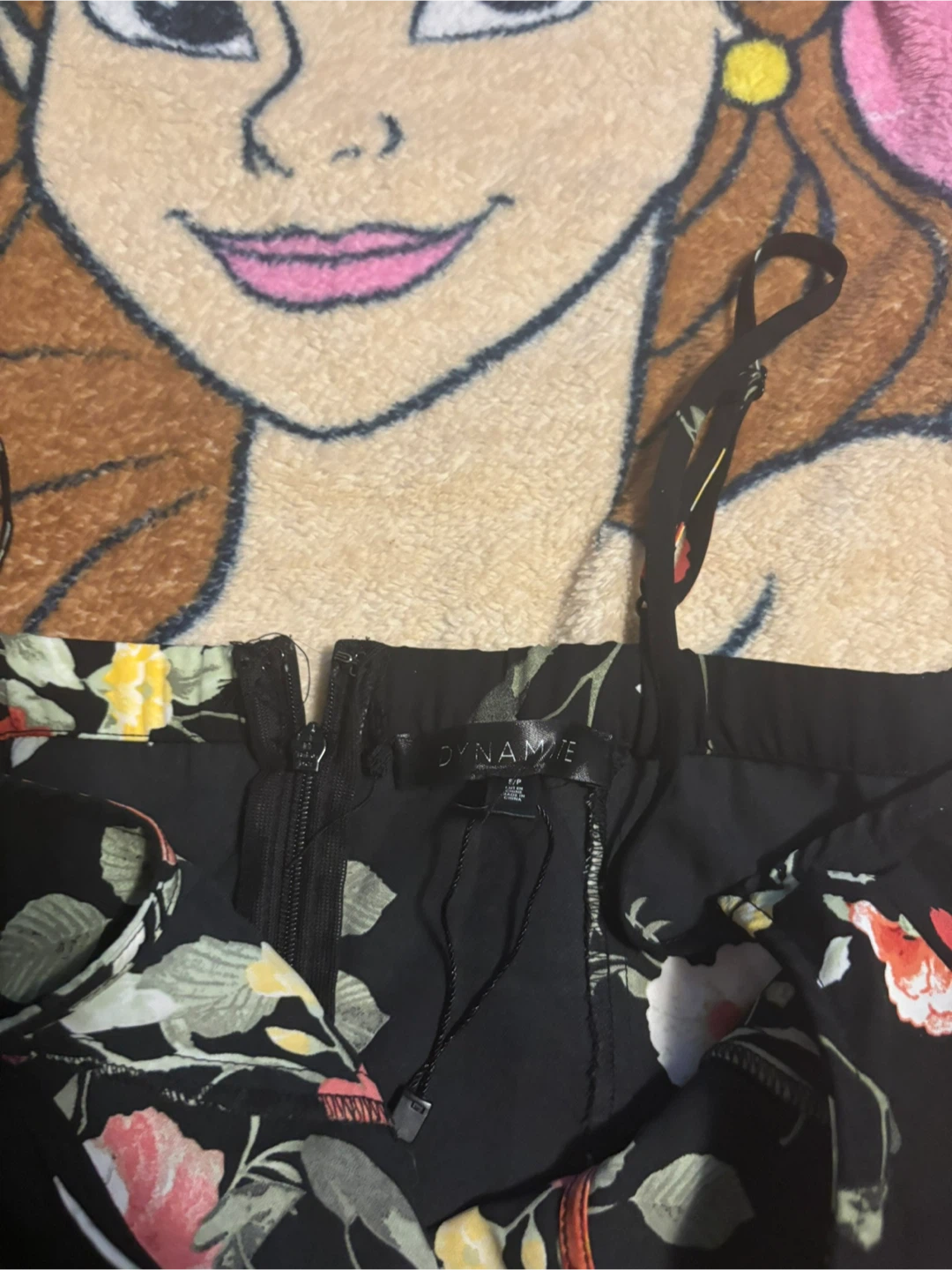 Dynamite Black Floral Print Sundress - photo 2