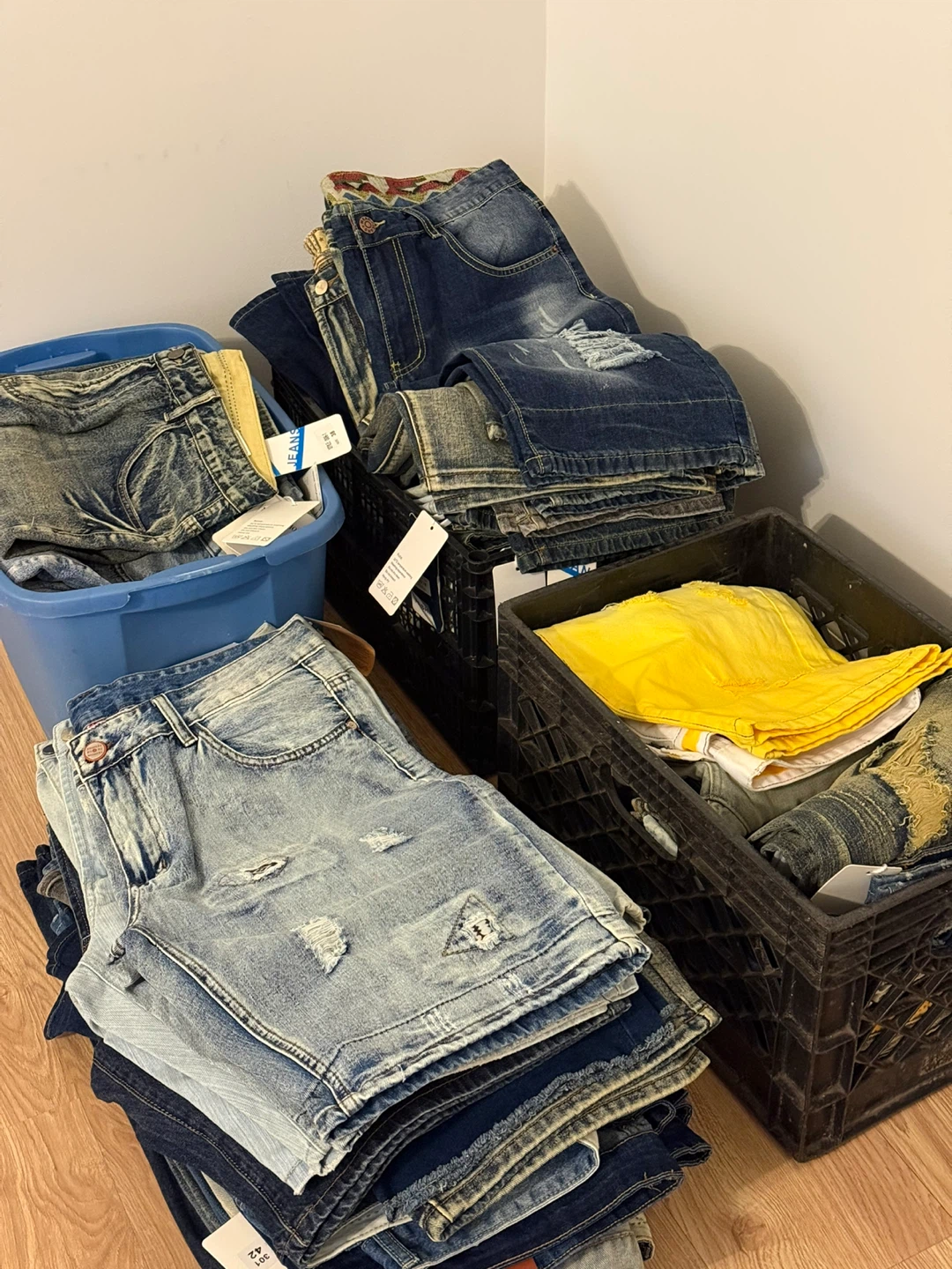 SIZE 28-46: Men’s Denim Jean Shorts