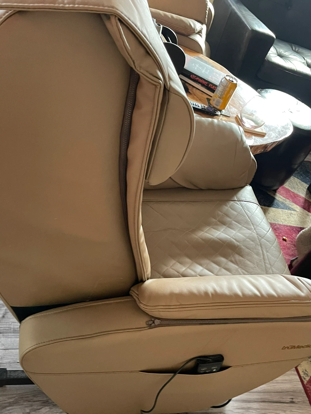 Tru Medic tan recliner - photo 2