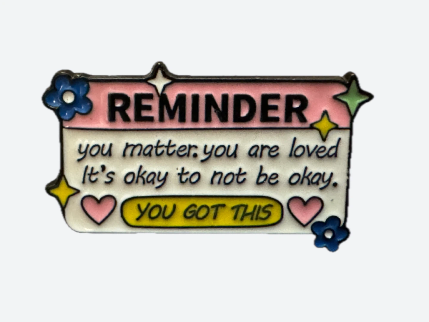 Reminder Enamel Pin - "You Matter" - photo 4