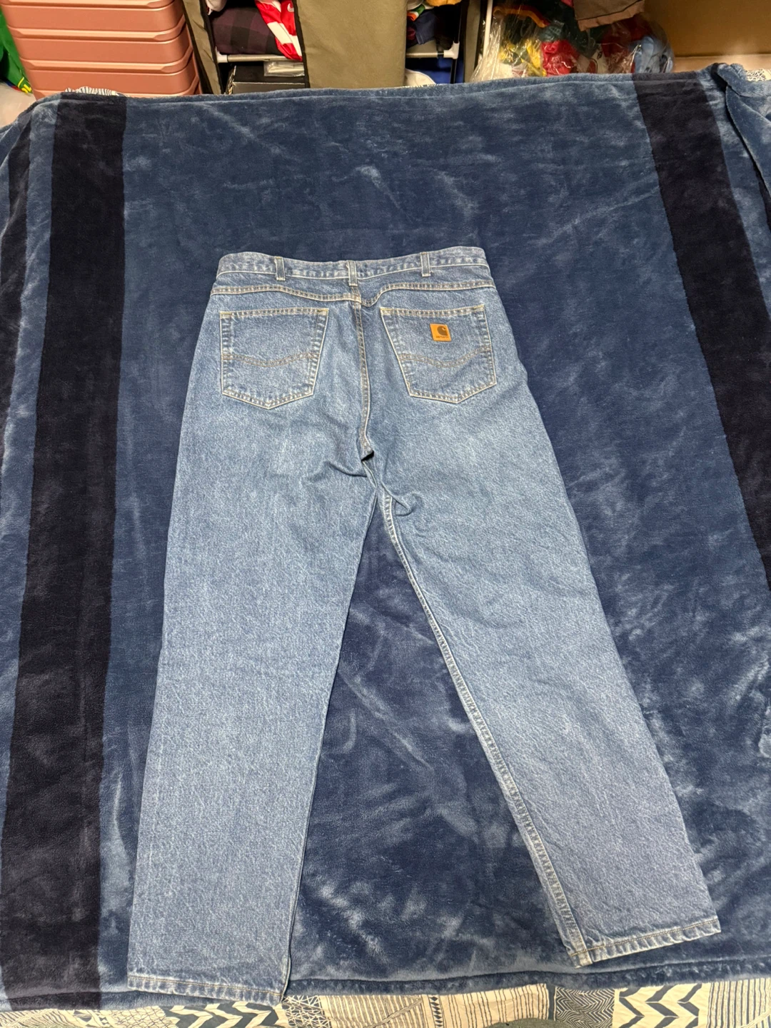 Carhartt Men's Blue Denim Jeans 36x30 - photo 4