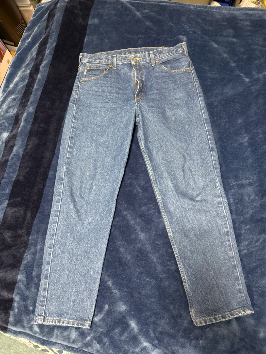 Carhartt Men's Blue Denim Jeans 36x30 - photo 3