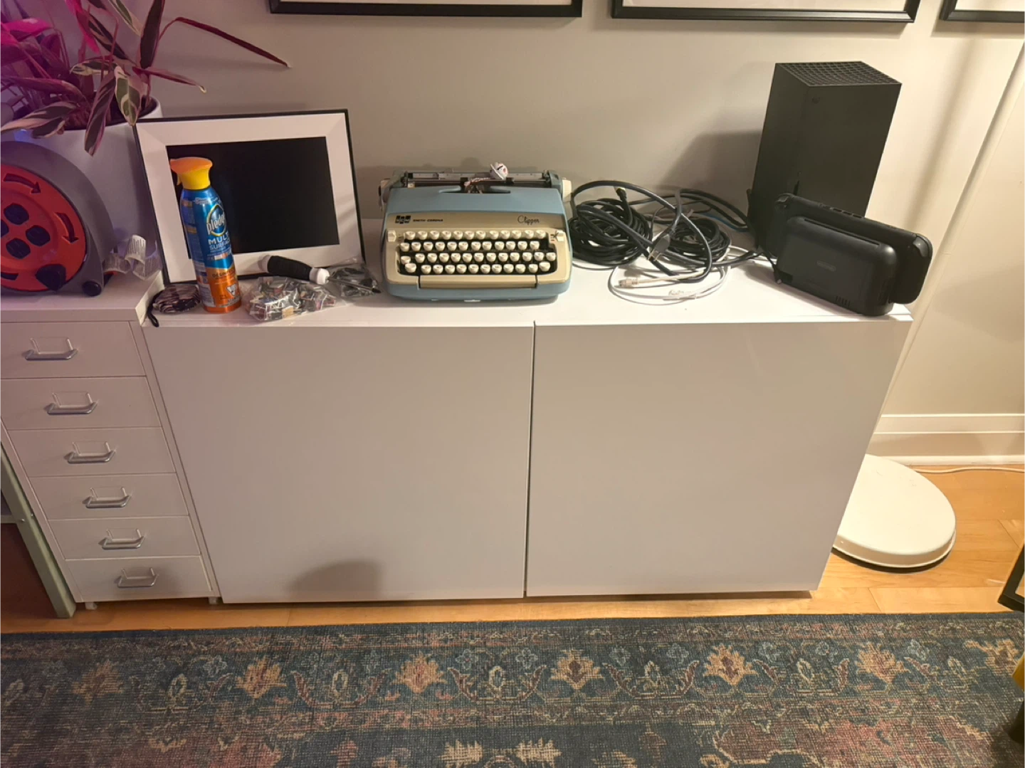 BESTÅ Wall-mounted cabinet combination, white/Lappviken white - photo 2