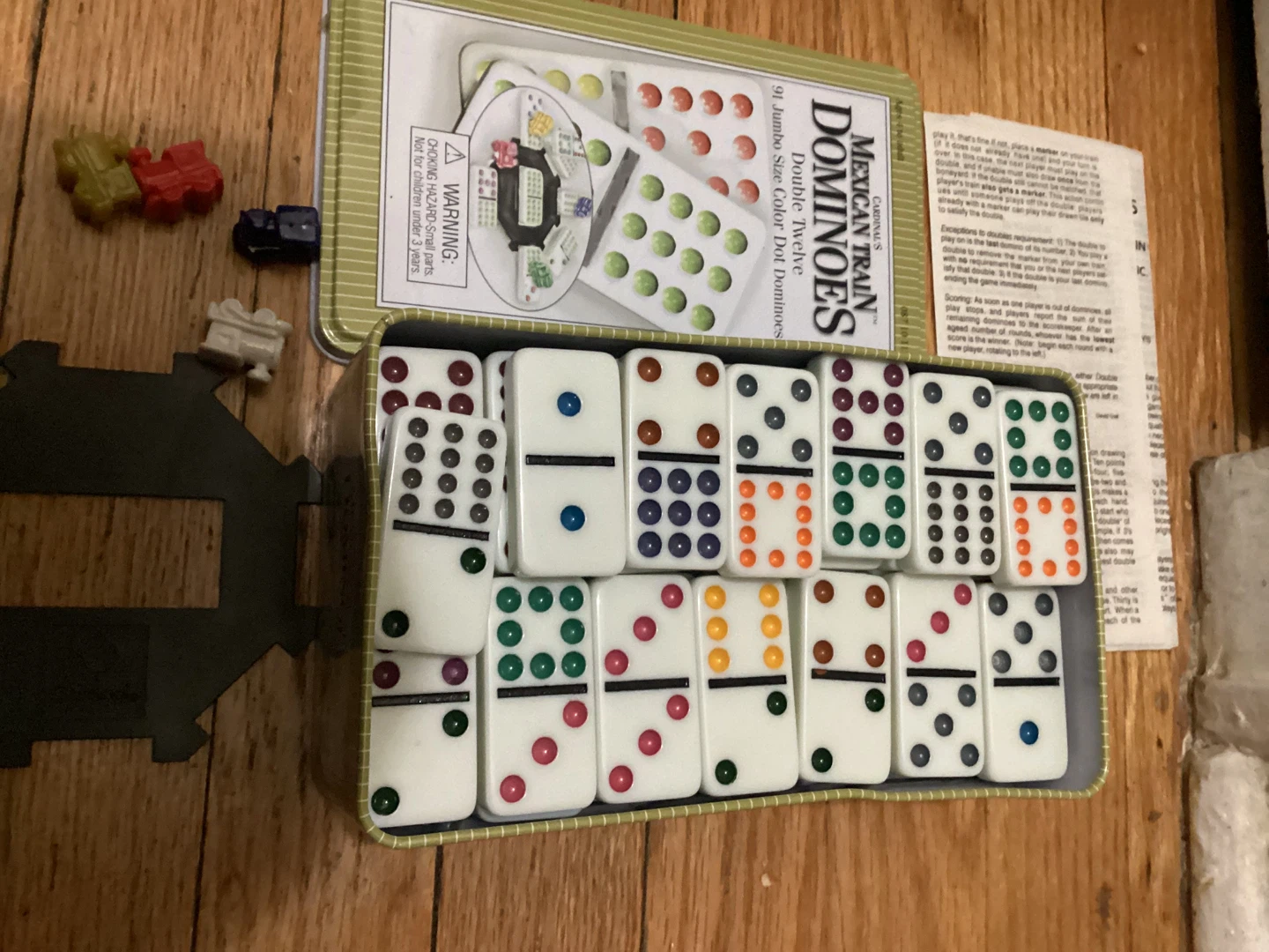 Cardinal's Mexican Train Dominoes Double Twelve - photo 2