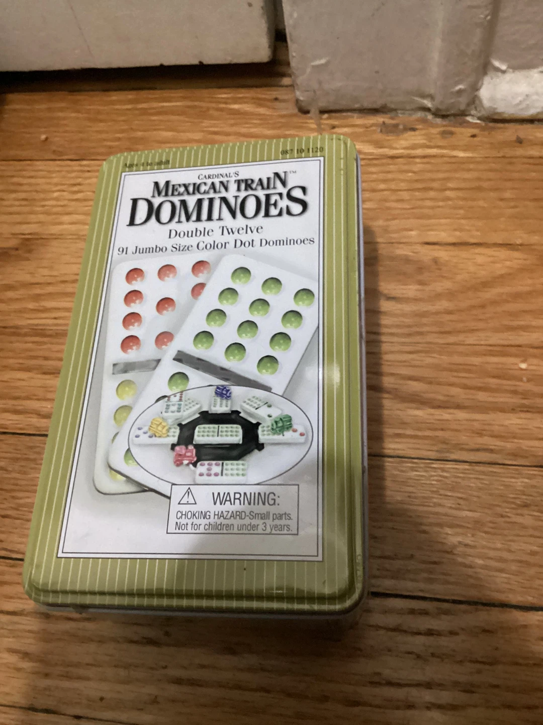 Cardinal's Mexican Train Dominoes Double Twelve