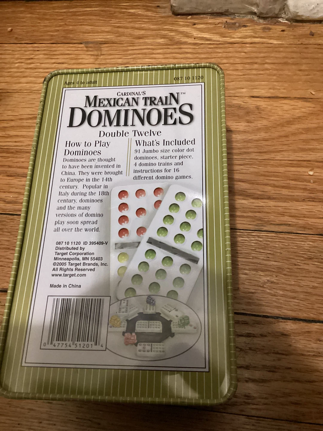 Cardinal's Mexican Train Dominoes Double Twelve - photo 3