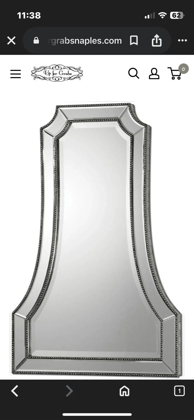 Uttermost Mirror with Nailheads - photo 2