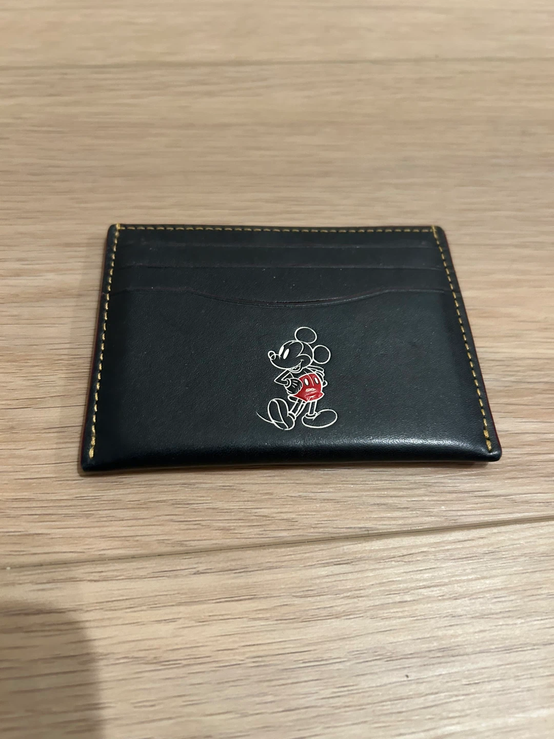 Coach Mickey Mouse Card Holder