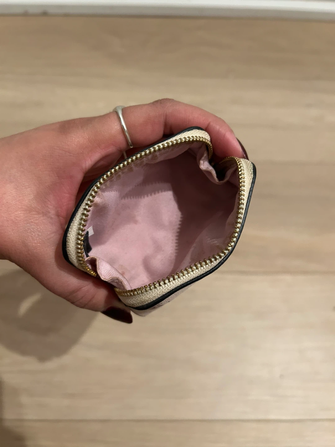 Cherry Blossom Coach Coin Pouch - photo 3