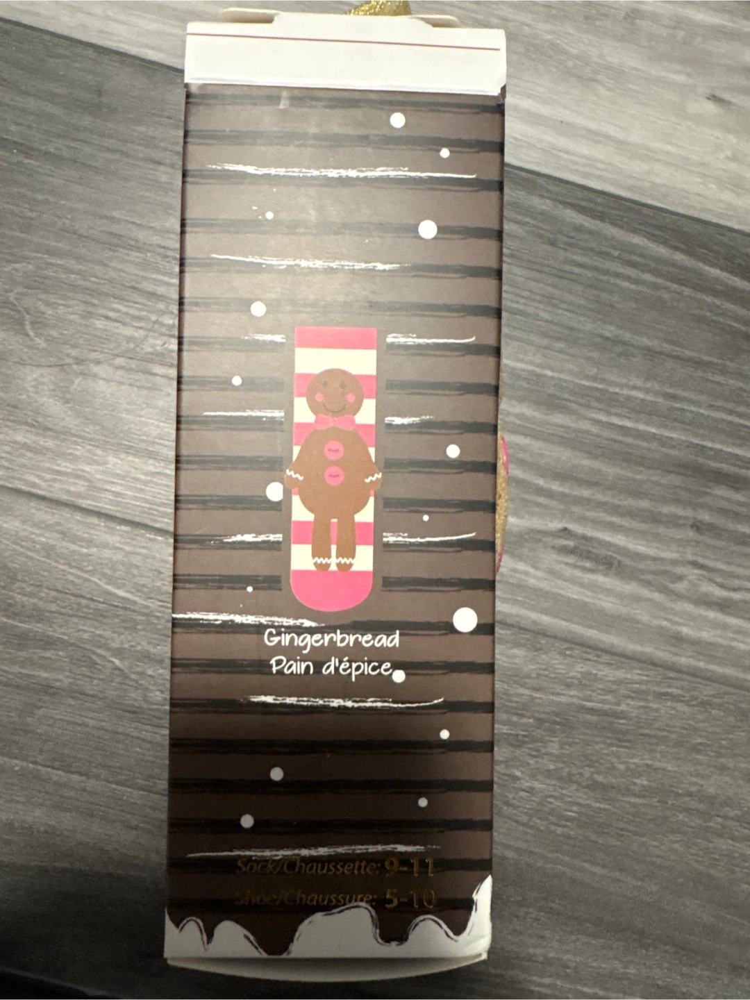 Gingerbread Women's Socks - Size 9-11 - photo 2