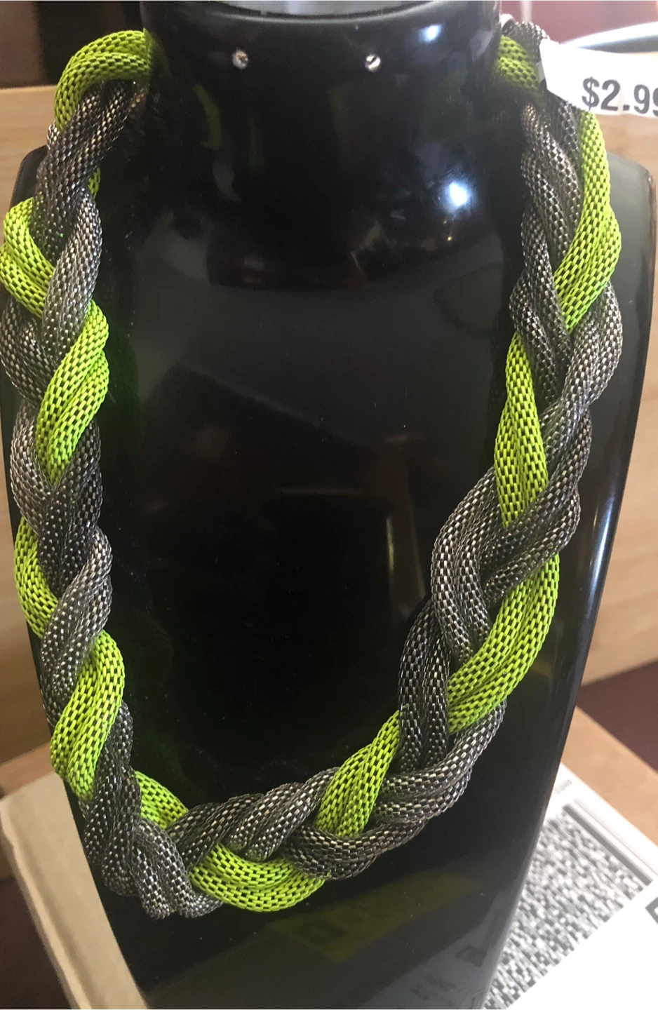 Braided Mesh Necklace - photo 3