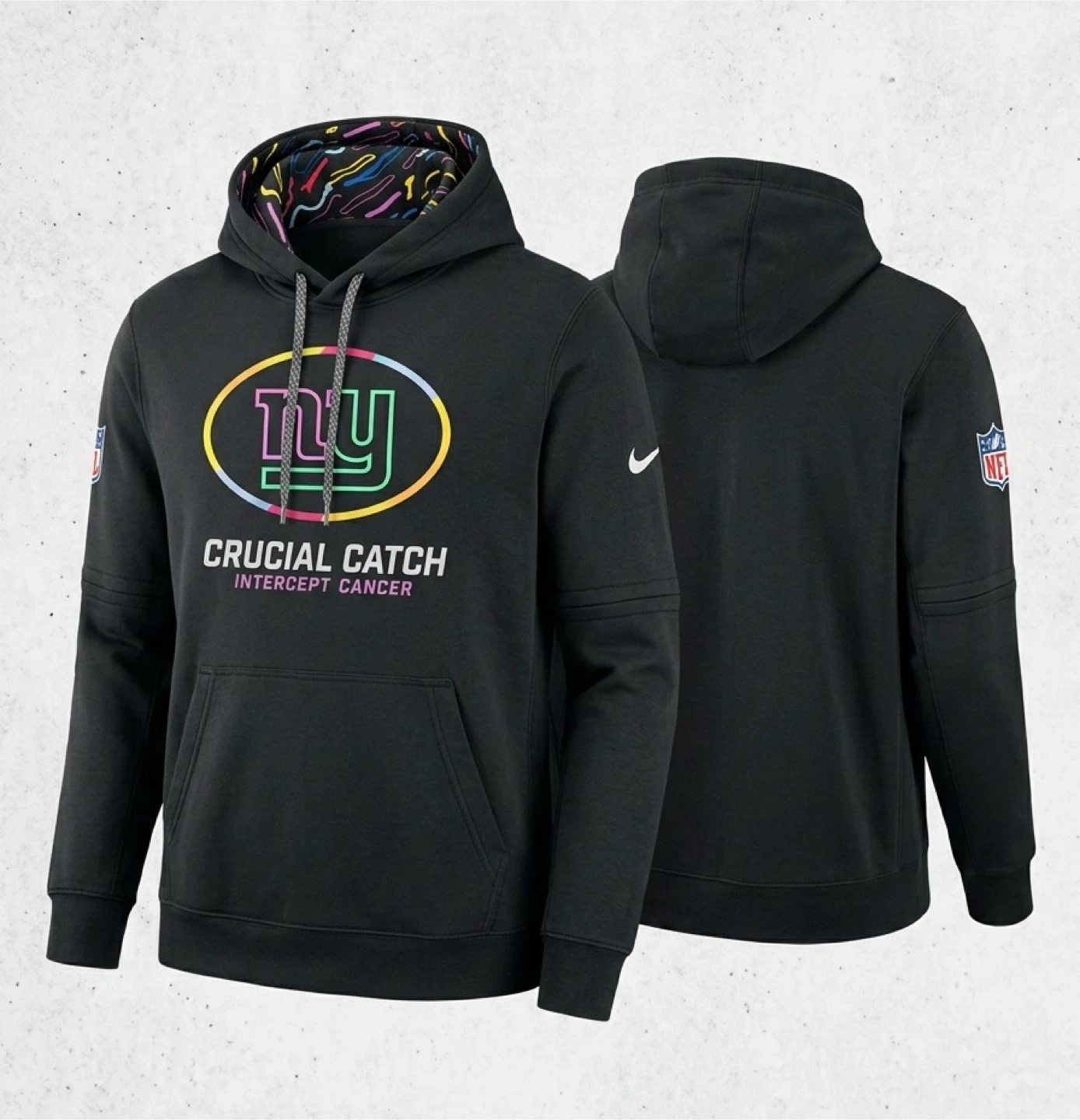 Nike New York Giants Crucial Catch Hoodie