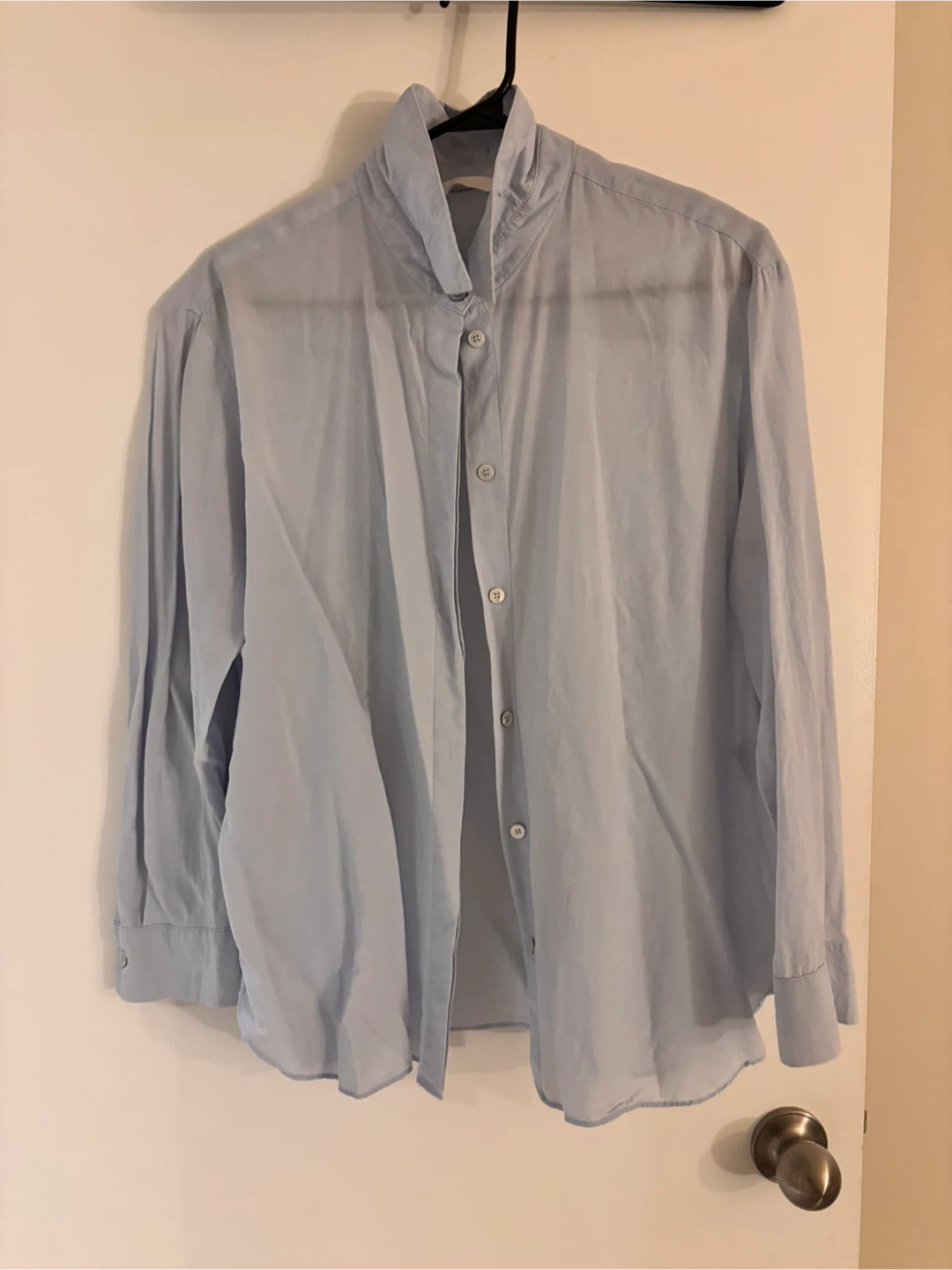Light Blue Button-Up Shirt