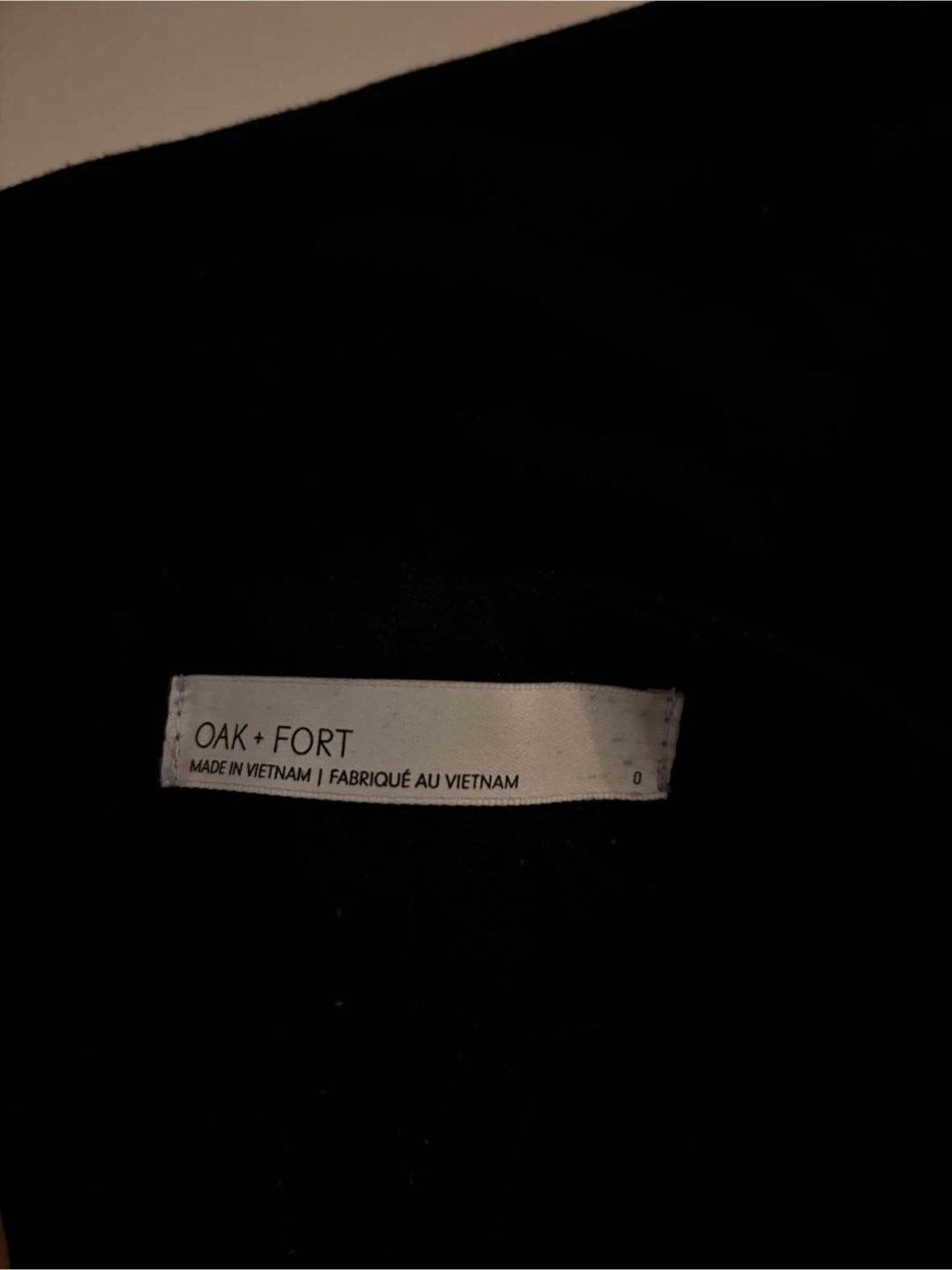 Oak + Fort Black Trousers - photo 2