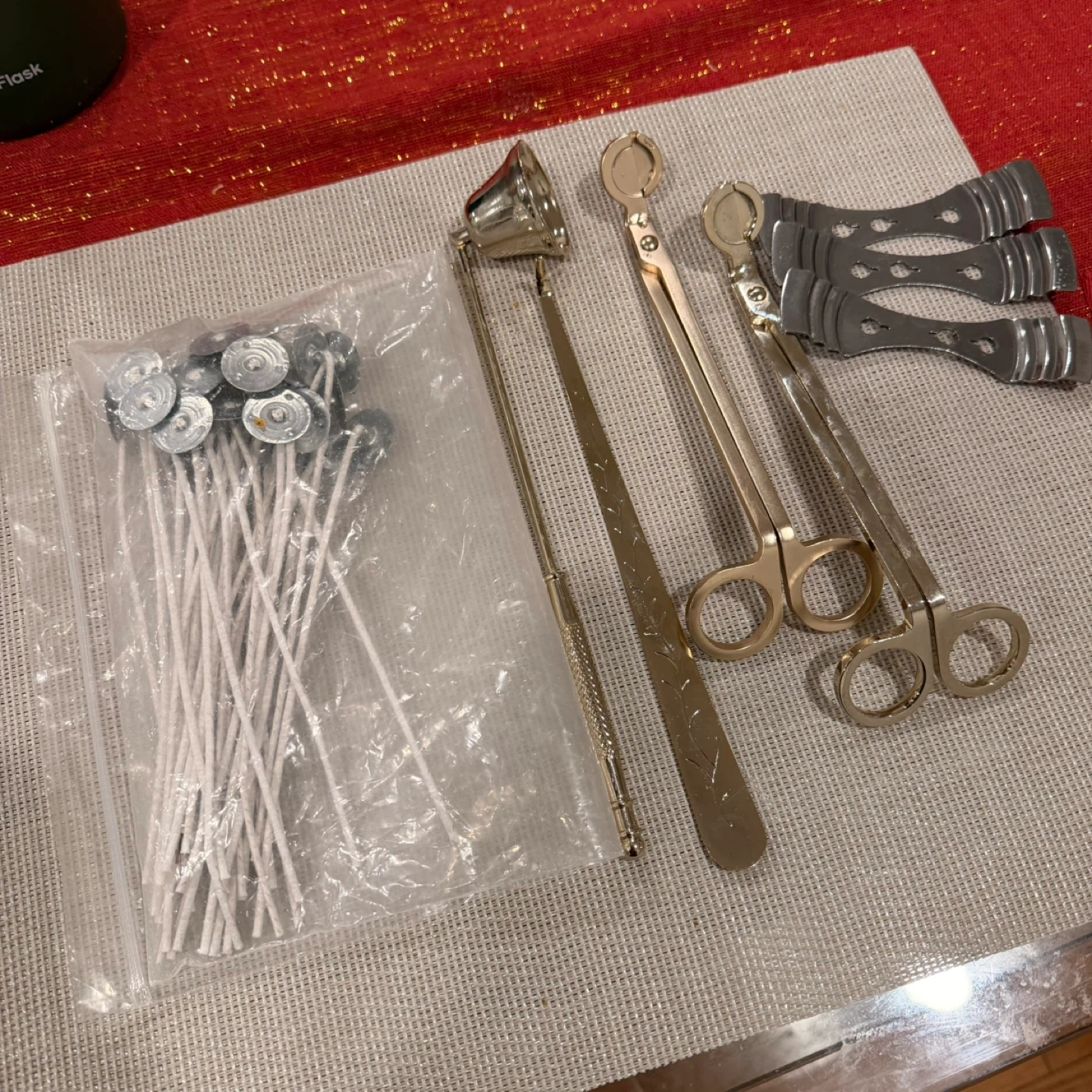 Candle Making Tools: Wicks, Wick Holders, Trimmers & Dipper