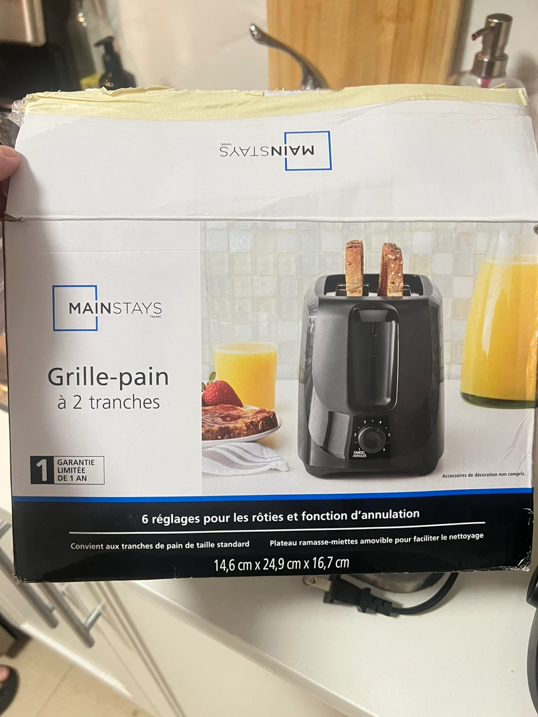 Mainstays 2-Slice Toaster