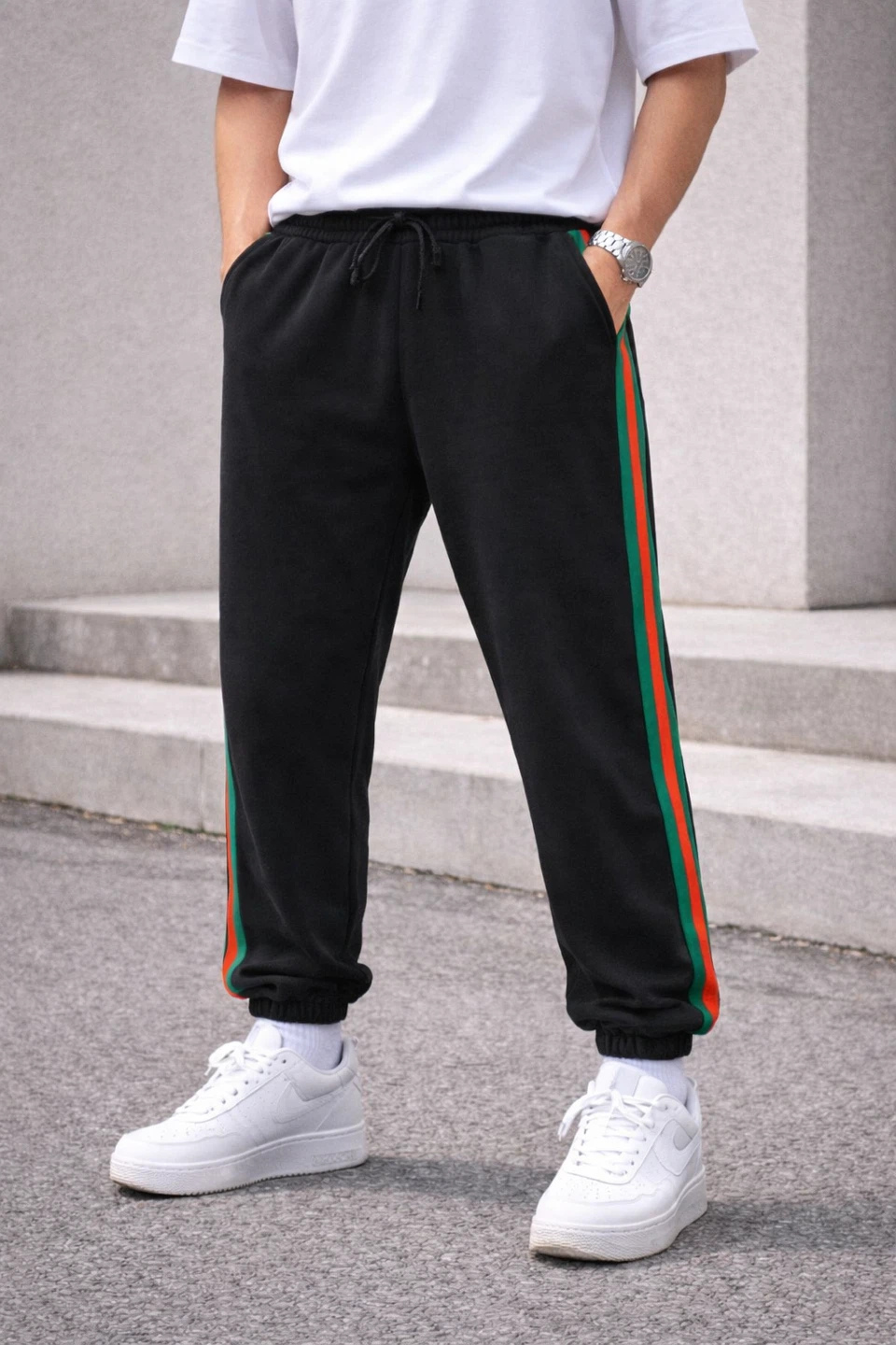 Gucci x The North Face Sweatpants Black Joggers-Small - photo 2