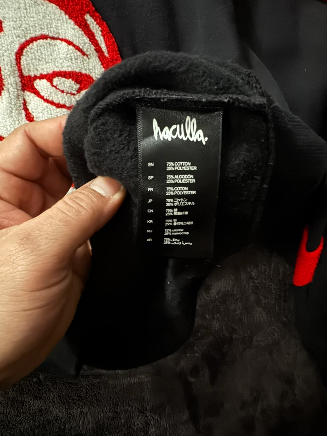 Haculla Black Graphic Crewneck Sweatshirt Size S - photo 3