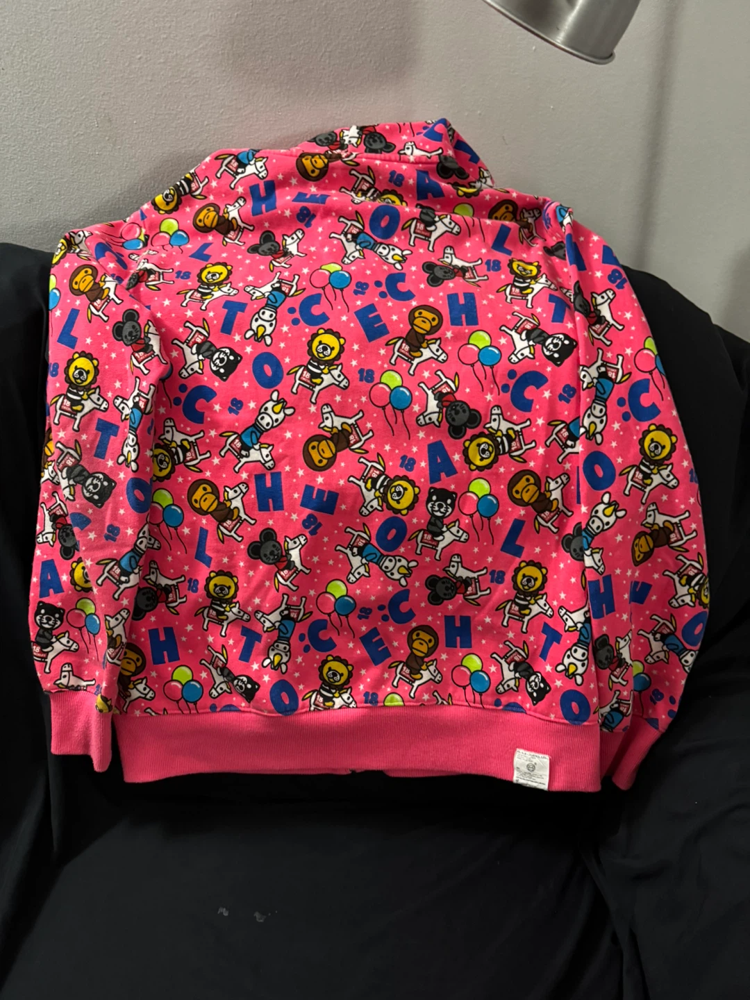 Black Chocolate Full Zip Hoodie - All Over Print - photo 3