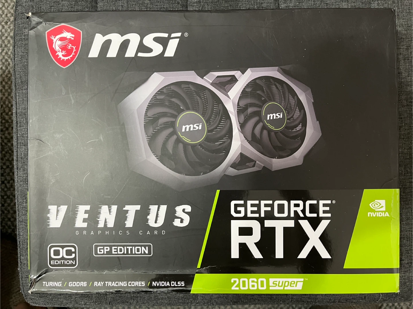 Graphics Card  MSI GeForce RTX 2060 Super Ventus OC Edition