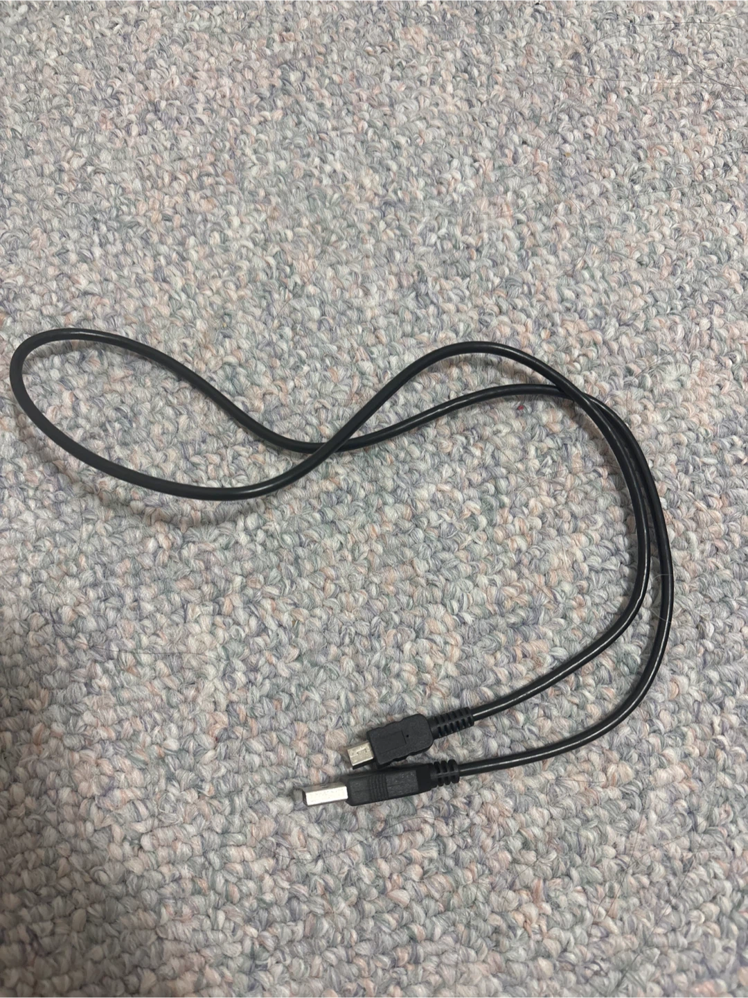 Black USB to Micro USB Cable