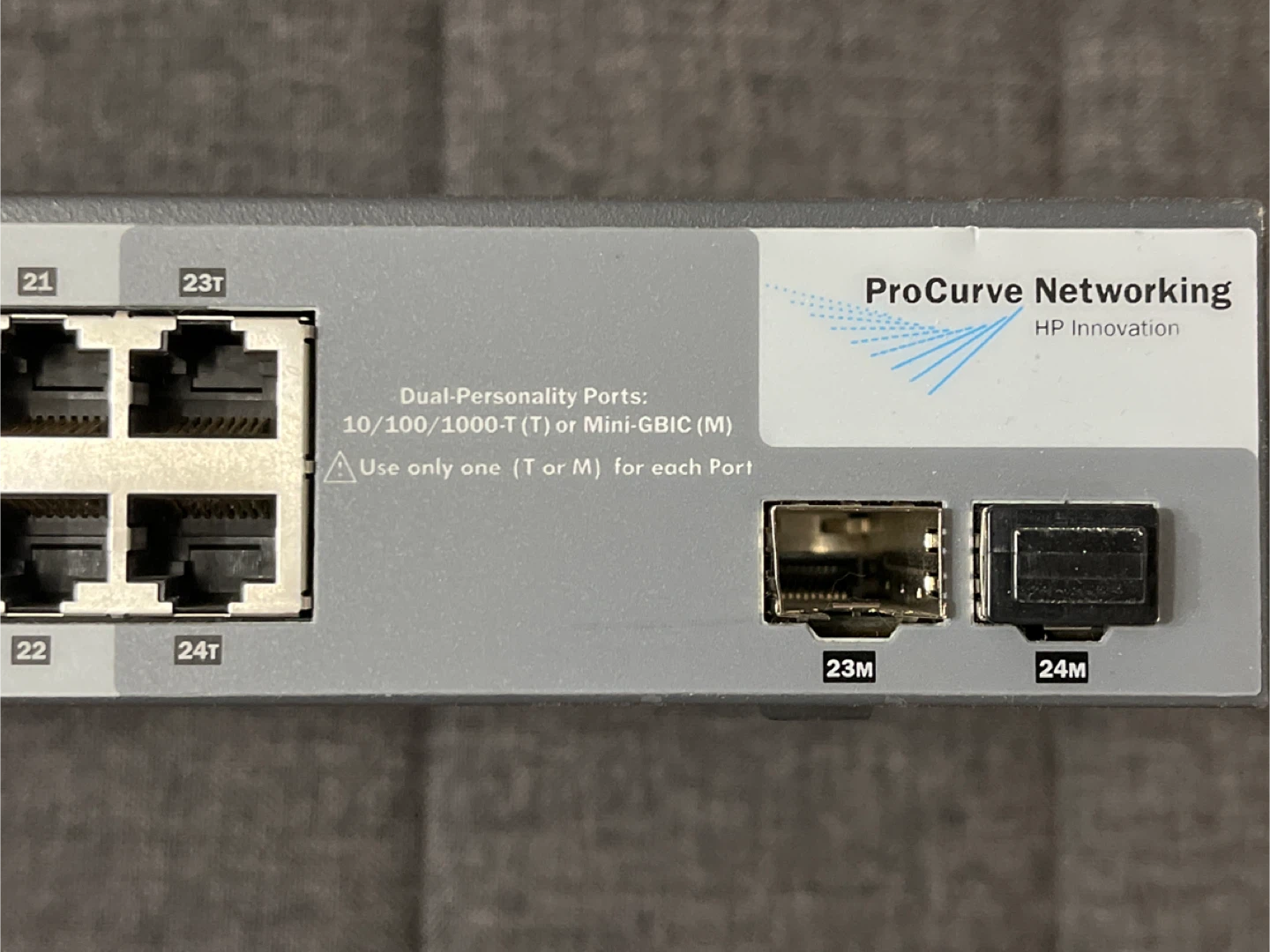 HP ProCurve Switch 1800-24G - photo 4