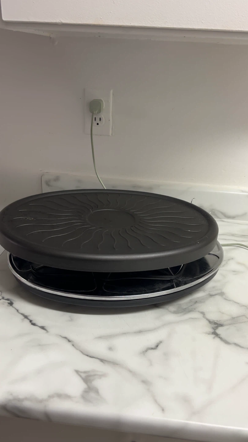 Electric Griddle/Raclette Grill