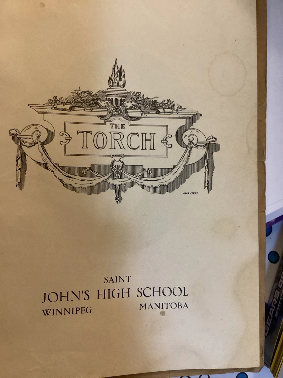 The Torch Yearbook 1932-1933 Saint John's High School Winnipeg - photo 2