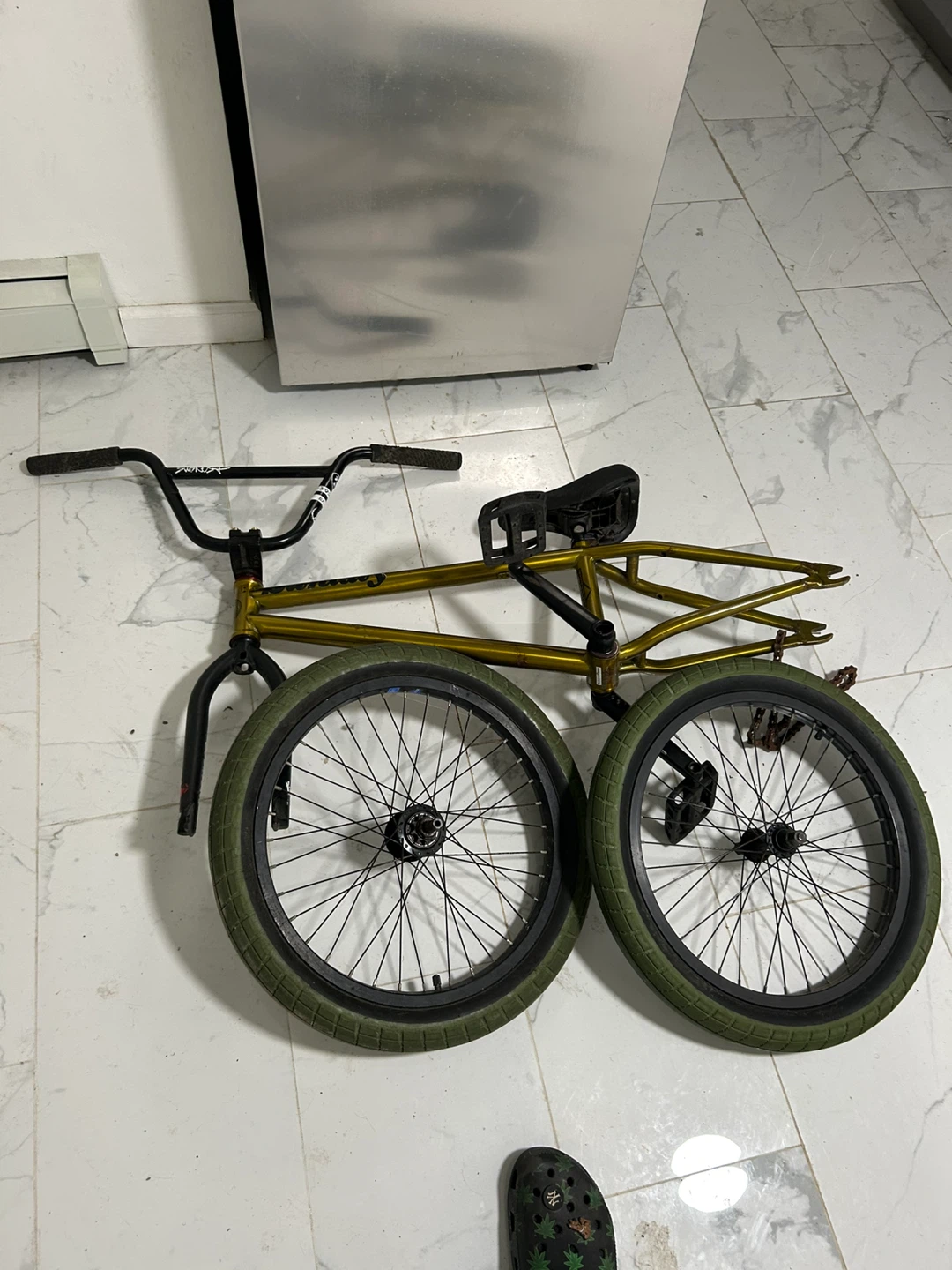 Sunday BMX Bike Frame with Wheels and Seat - photo 2