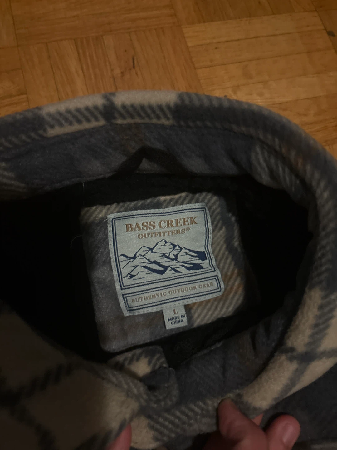 Bass Creek Outfitters Plaid Flannel Shirt Jacket Size L - photo 2