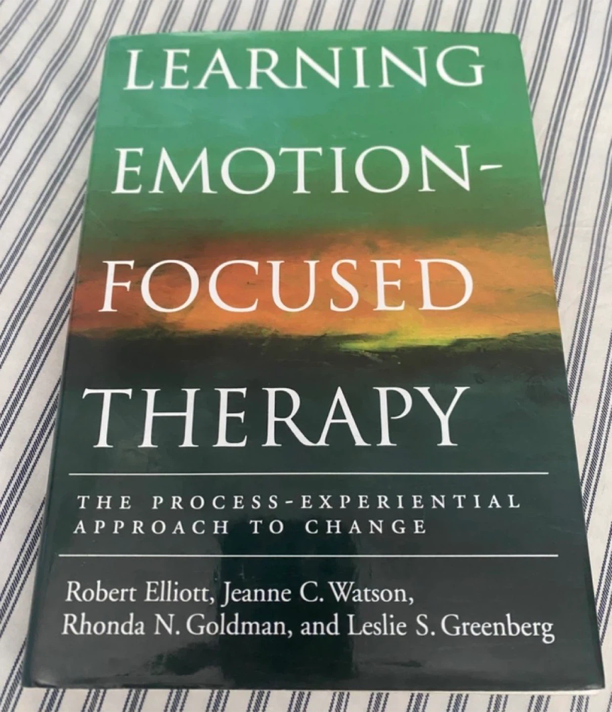Learning Emotion-Focused Therapy