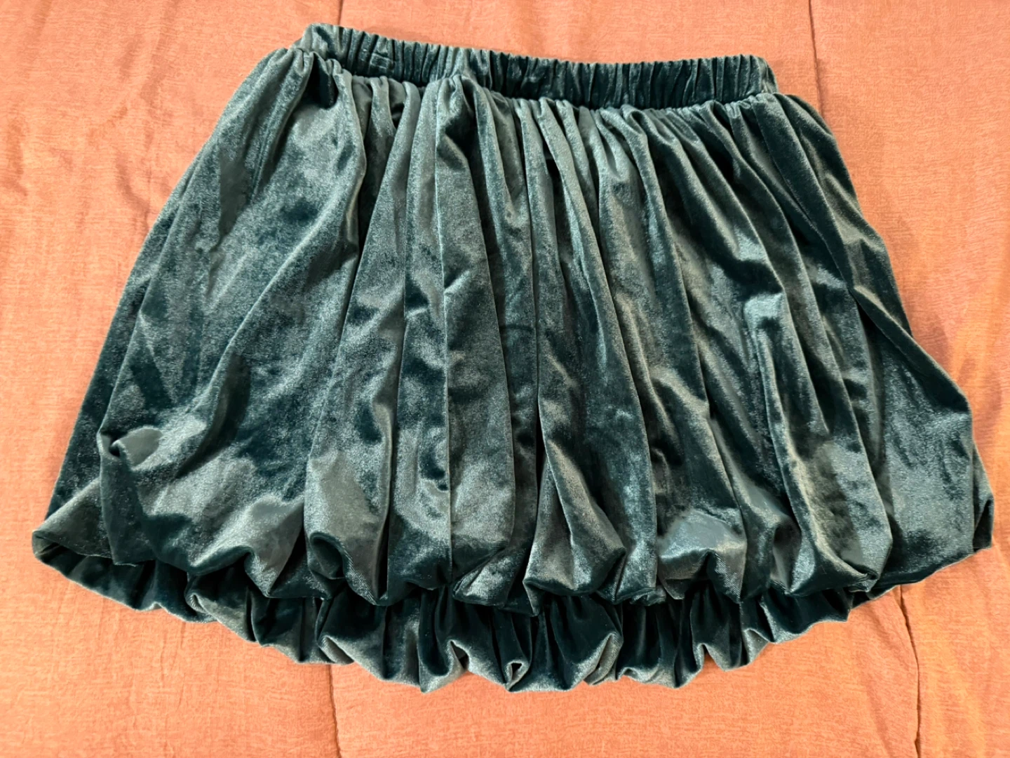 Cat & Jack Velvet Bubble Skirt XL (14)