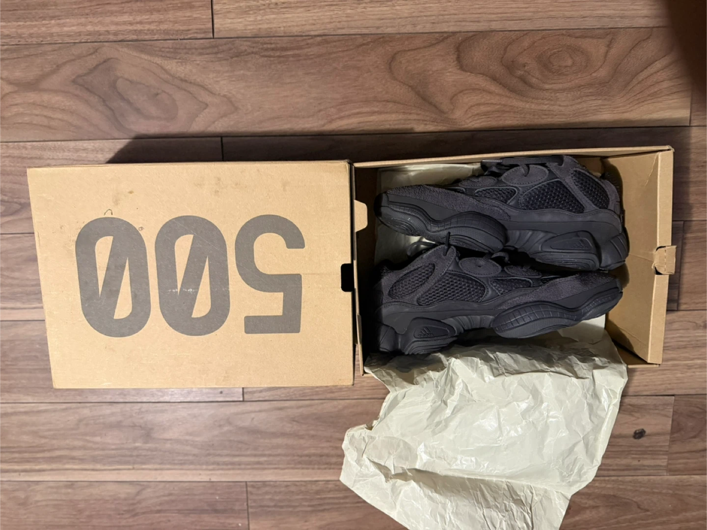 Adidas Yeezy 500 "Utility Black" Sneakers - photo 5