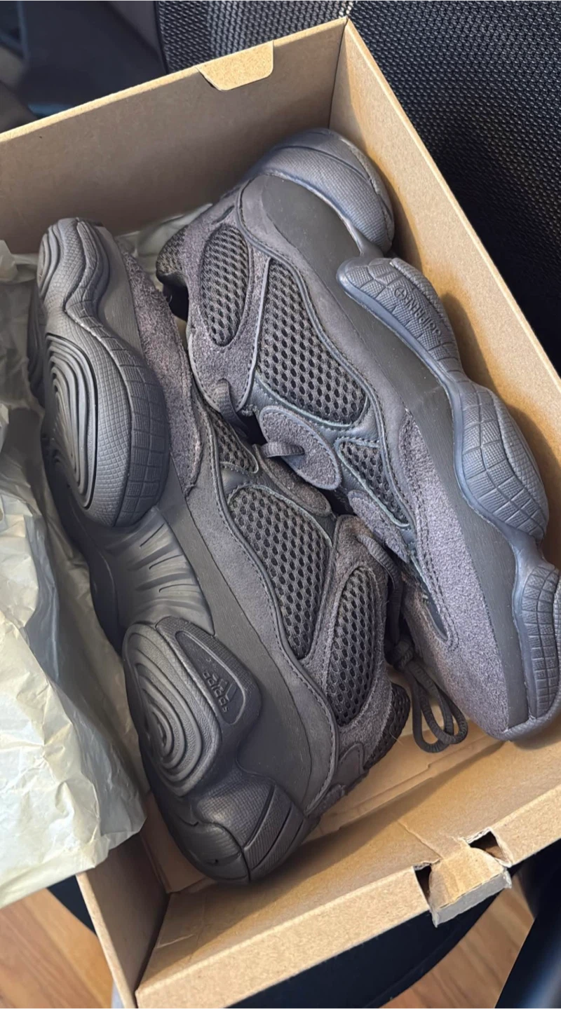 Adidas Yeezy 500 "Utility Black" Sneakers