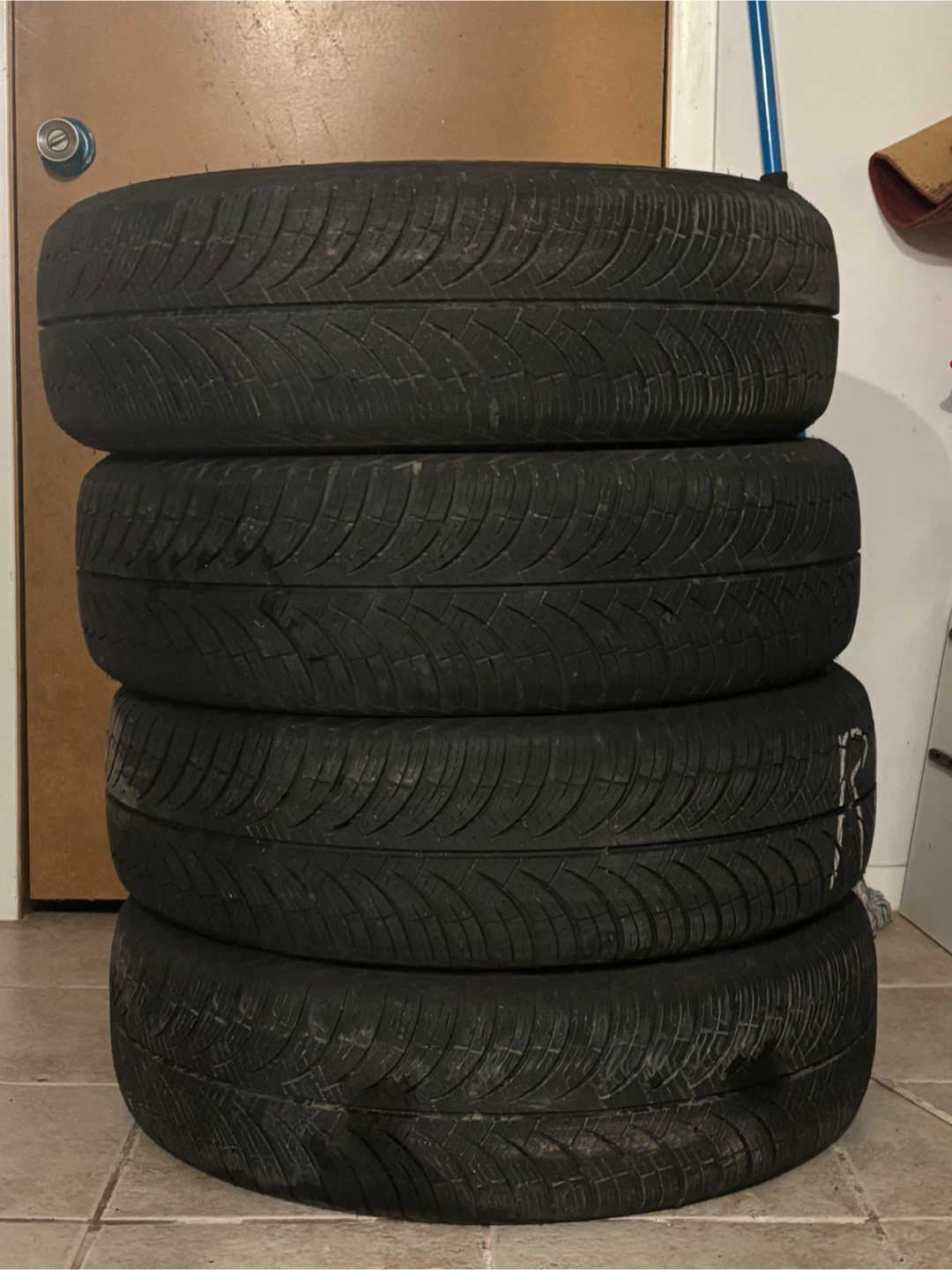 Set of 4, 215/70R16, All Season Tires