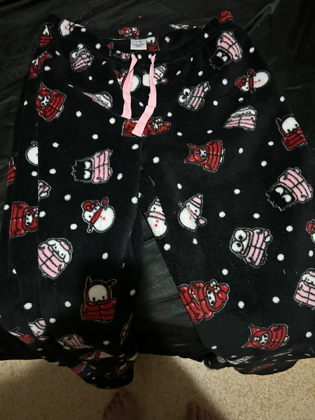 Hello Kitty Sanrio Fleece Pajama Pants