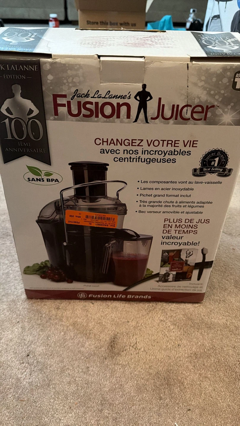 Jack LaLanne's Fusion Juicer 100th Anniversary Edition