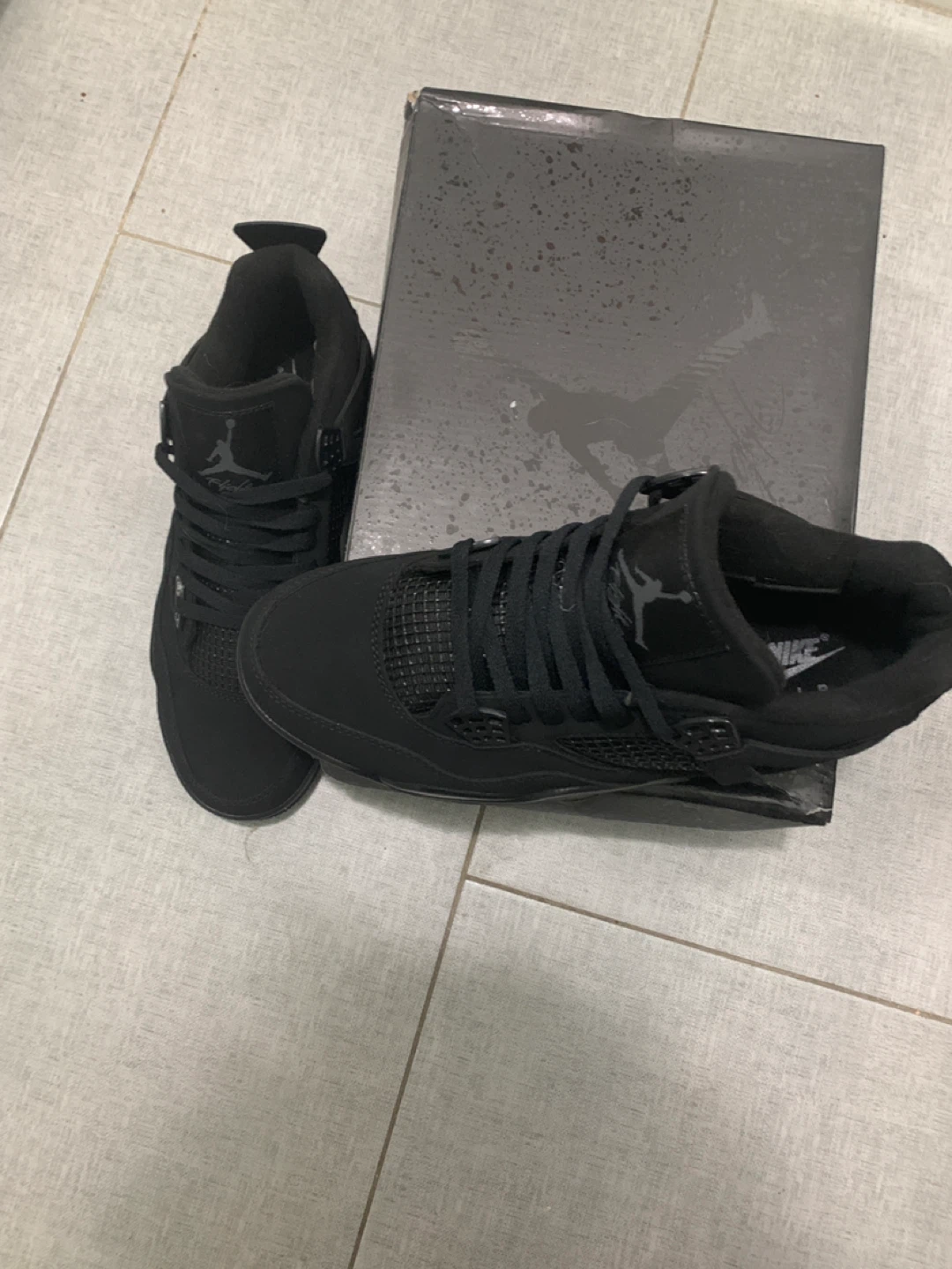 Air Jordan 4 "Black Cat" Sneakers