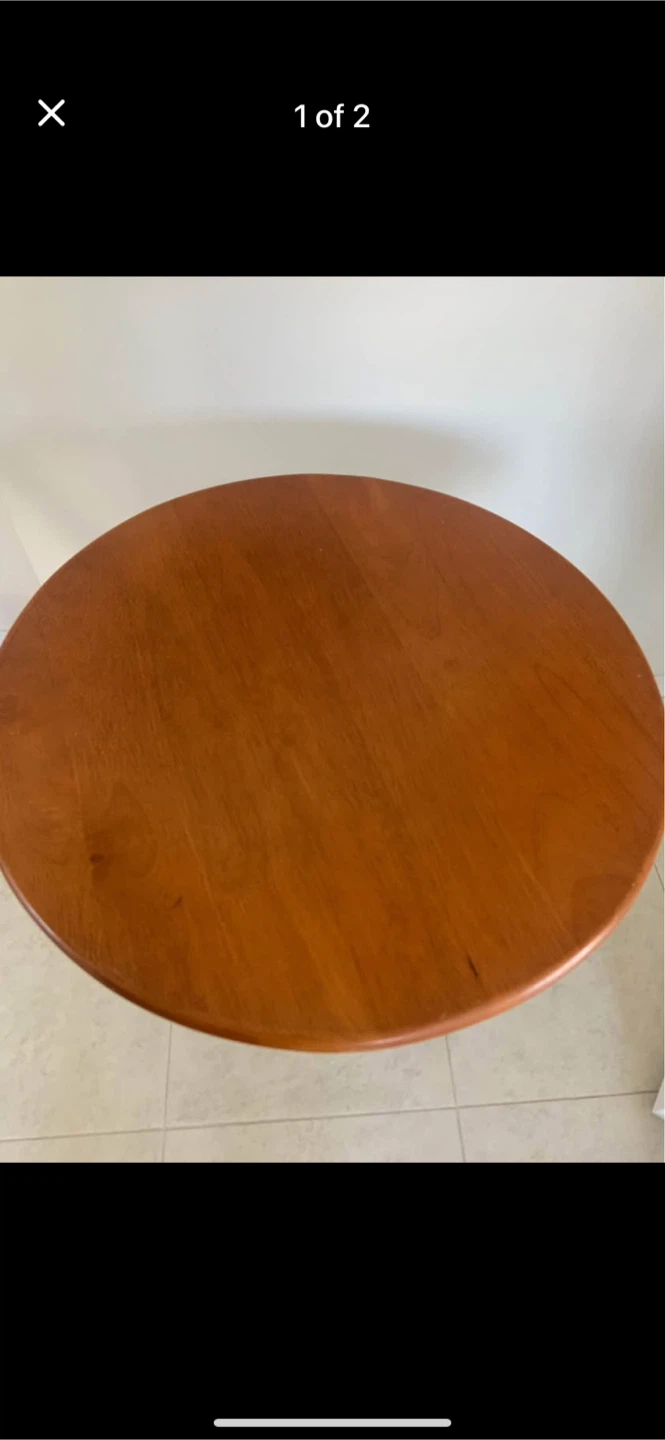 Round Wooden Lazy Susan