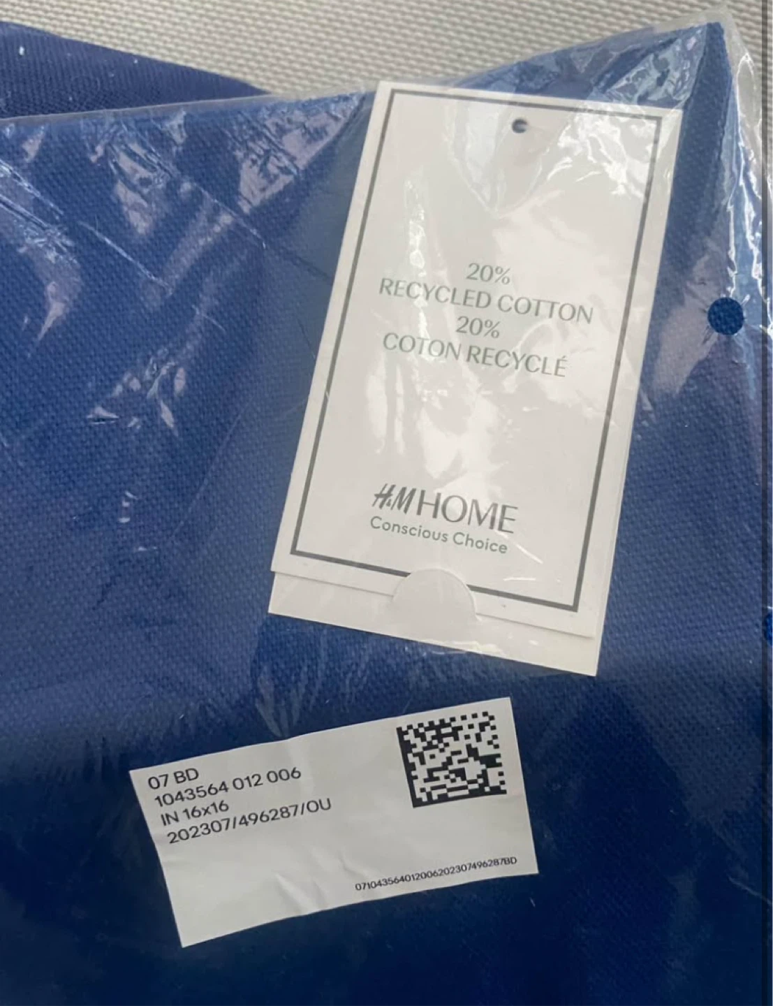 H&M Home Blue Pillow Cover (x2) - photo 2