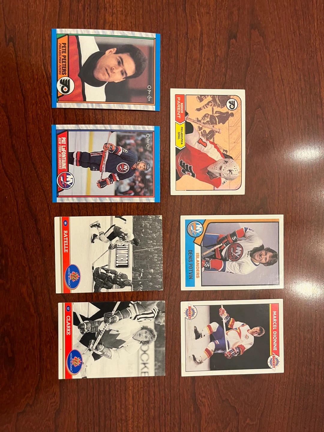 Box of hockey cards various - photo 2
