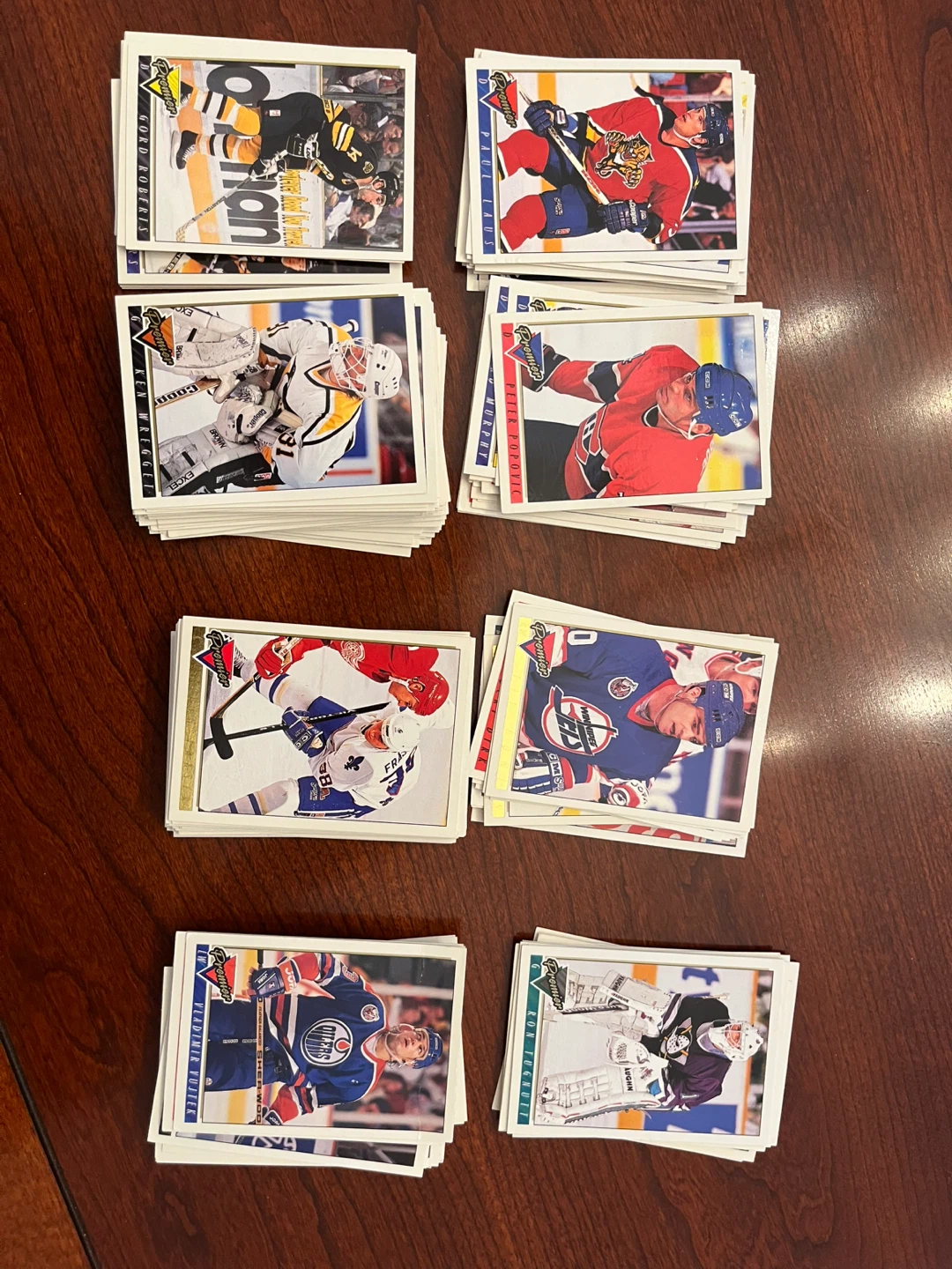 Box of hockey cards various - photo 3