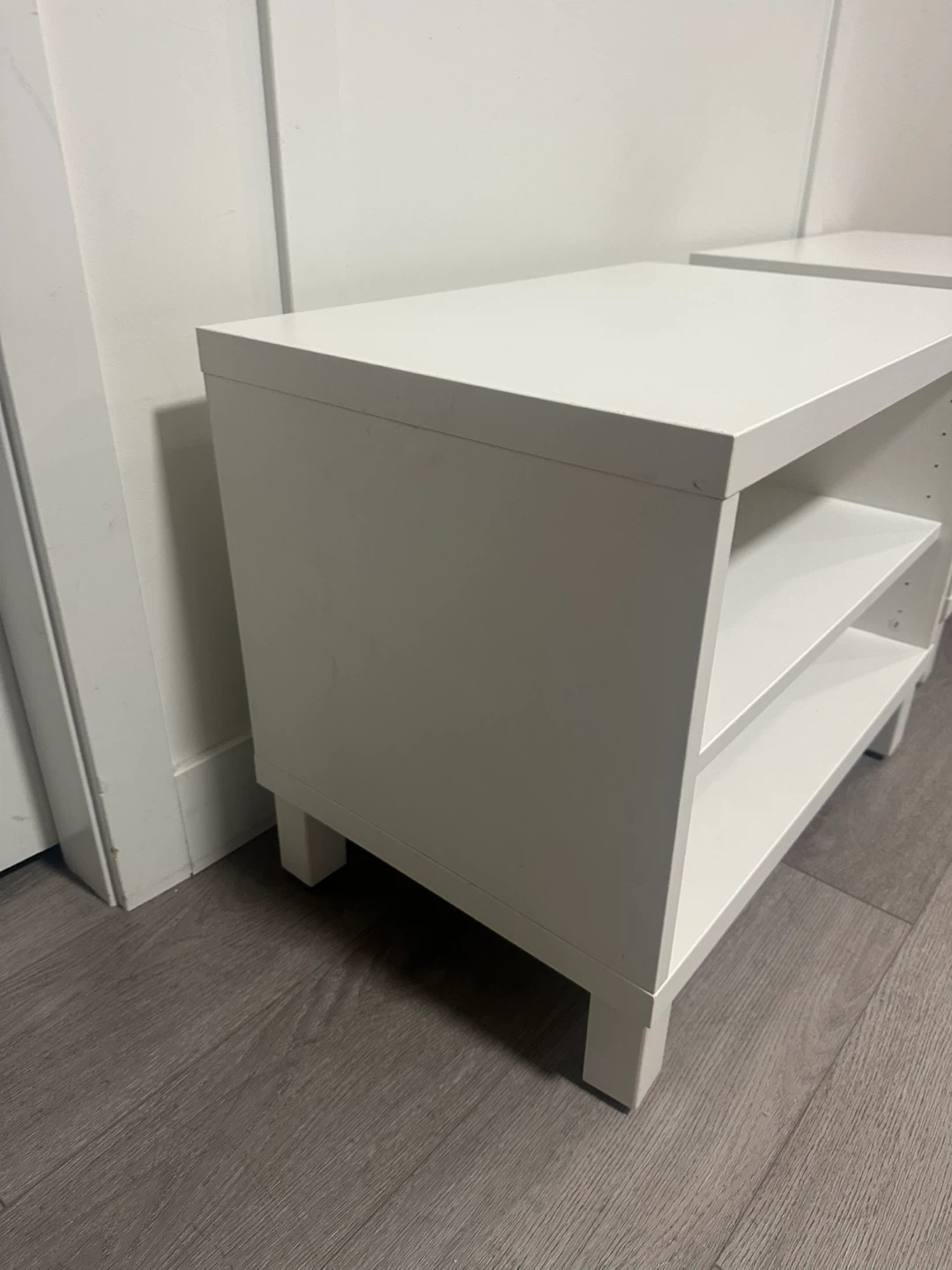 Ikea Besta White nıghtstand *Like new - photo 4