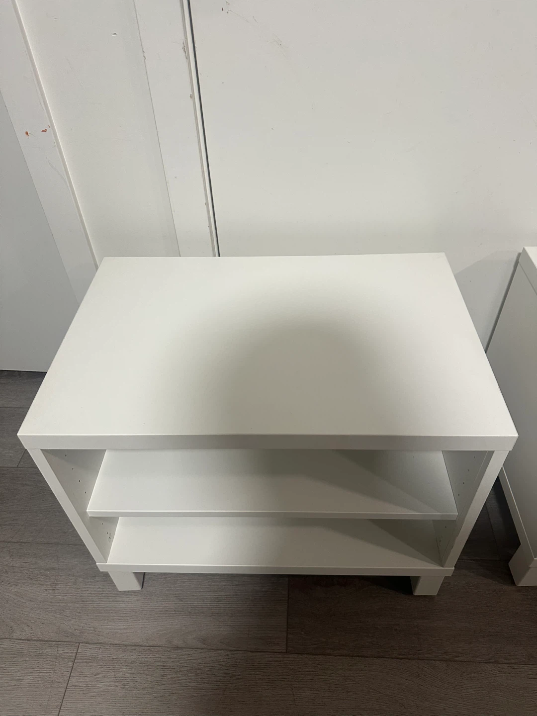 Ikea Besta White nıghtstand *Like new - photo 3