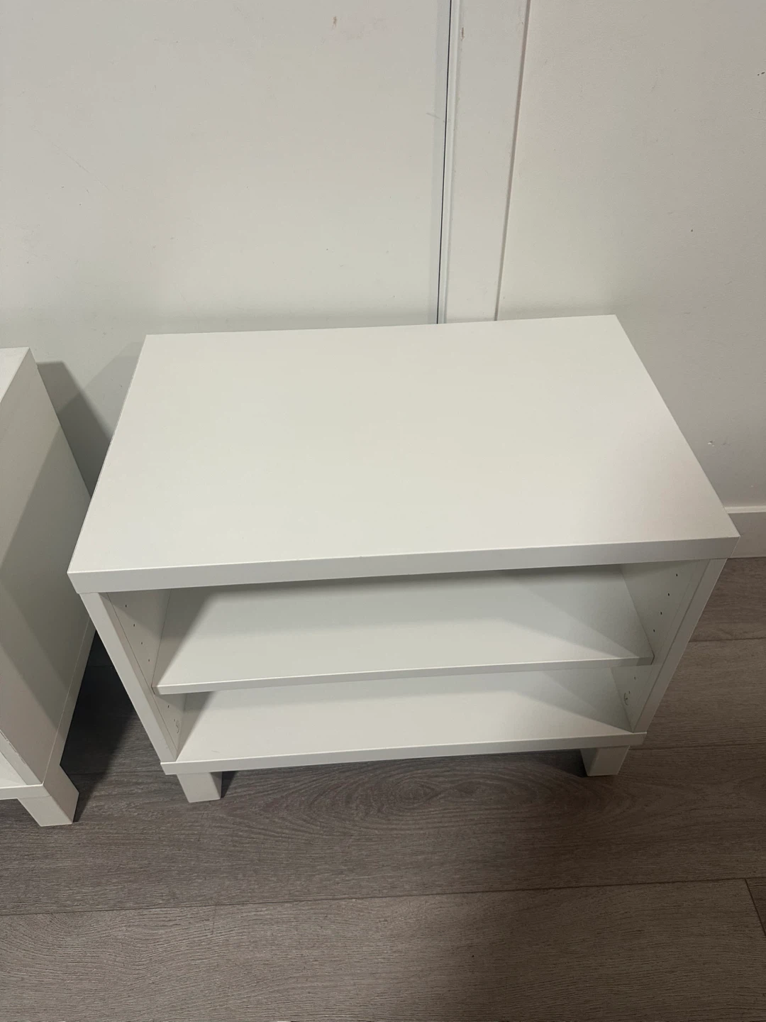 Ikea Besta White nıghtstand *Like new - photo 2