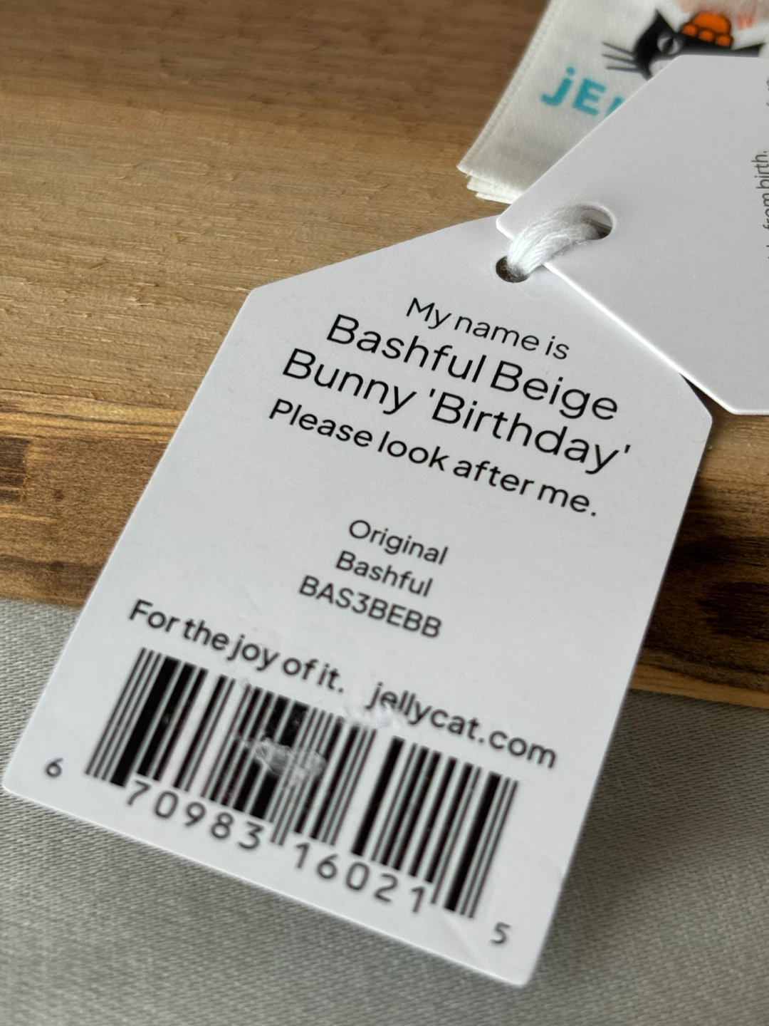 Jellycat Bashful Bunny Birthday - photo 5