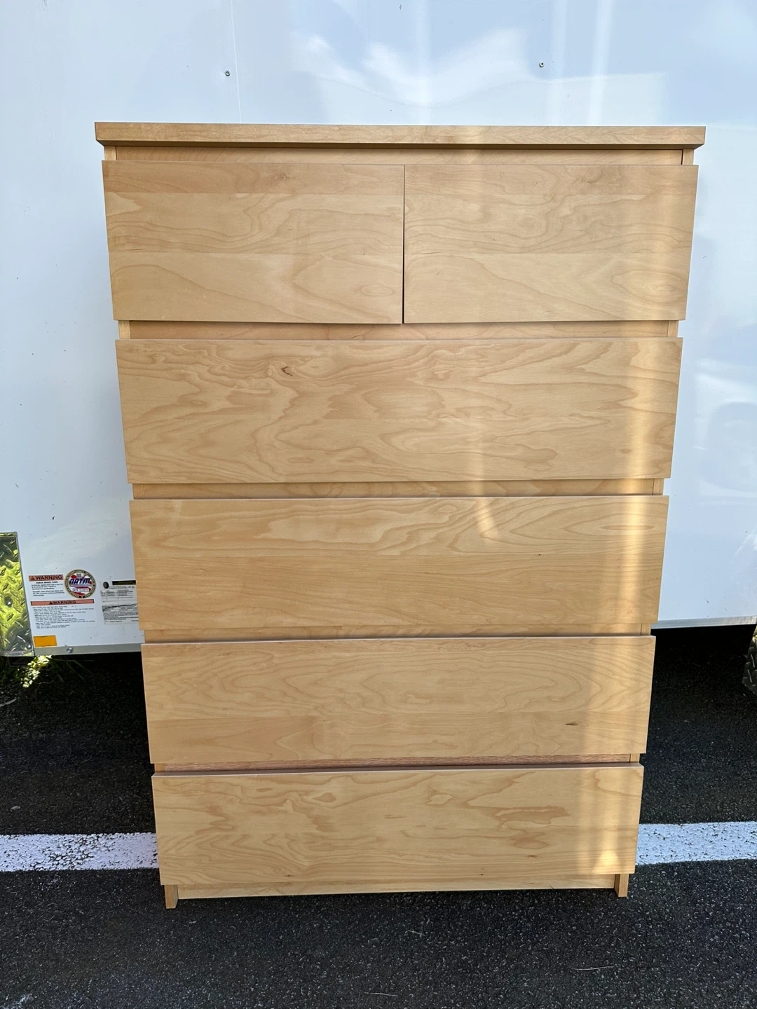 Ikea 6 drawers dresser *FREE SHIPPING