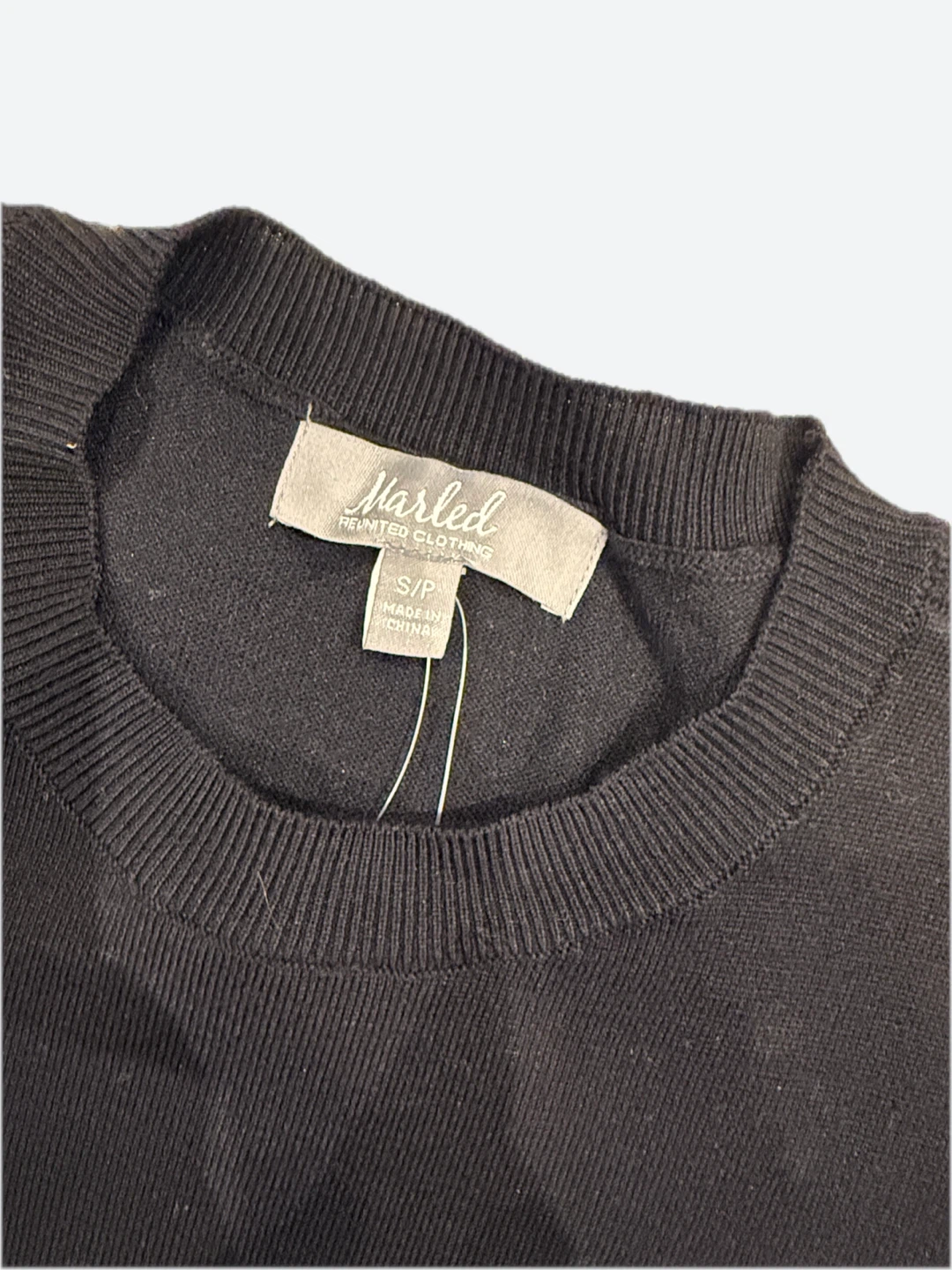 Lightweight Black "love" Sweater - photo 3