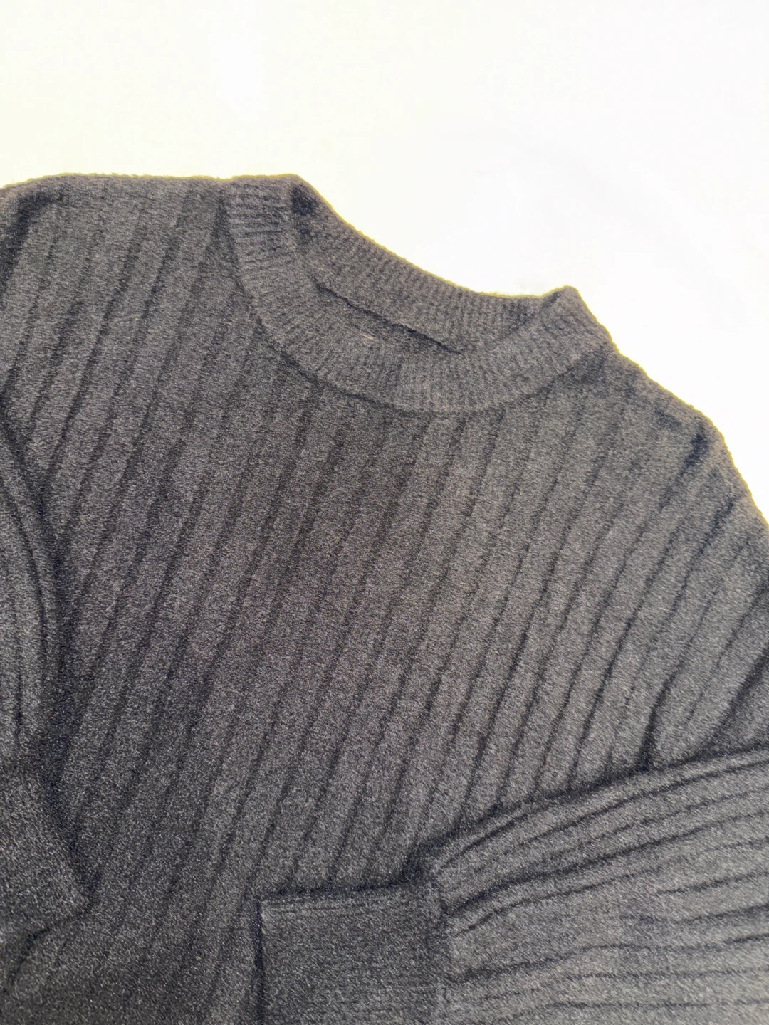 Aerie Oversized Ribbed Crewneck Sweater - photo 4